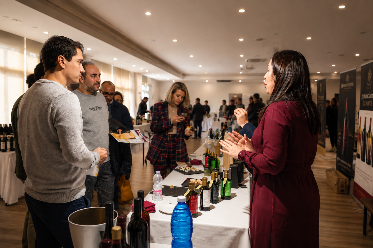 Público en evento